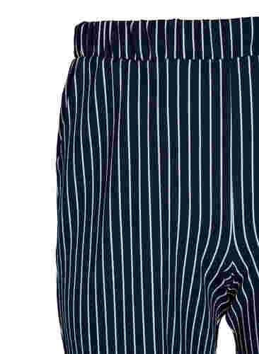 7/8 Hose mit lockerer Passform, Navy Blazer Stripe, Packshot image number 2