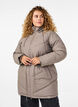 Wasserabweisende Steckenjacke mit Kapuze, Beige, Model image number 0