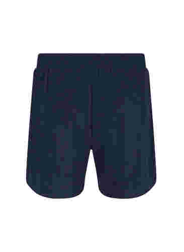 Lockere Shorts mit Struktur, Navy Blazer, Packshot image number 1