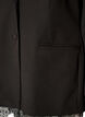 Blazer mit Spitzenbesatz, Schwarz, Packshot image number 3