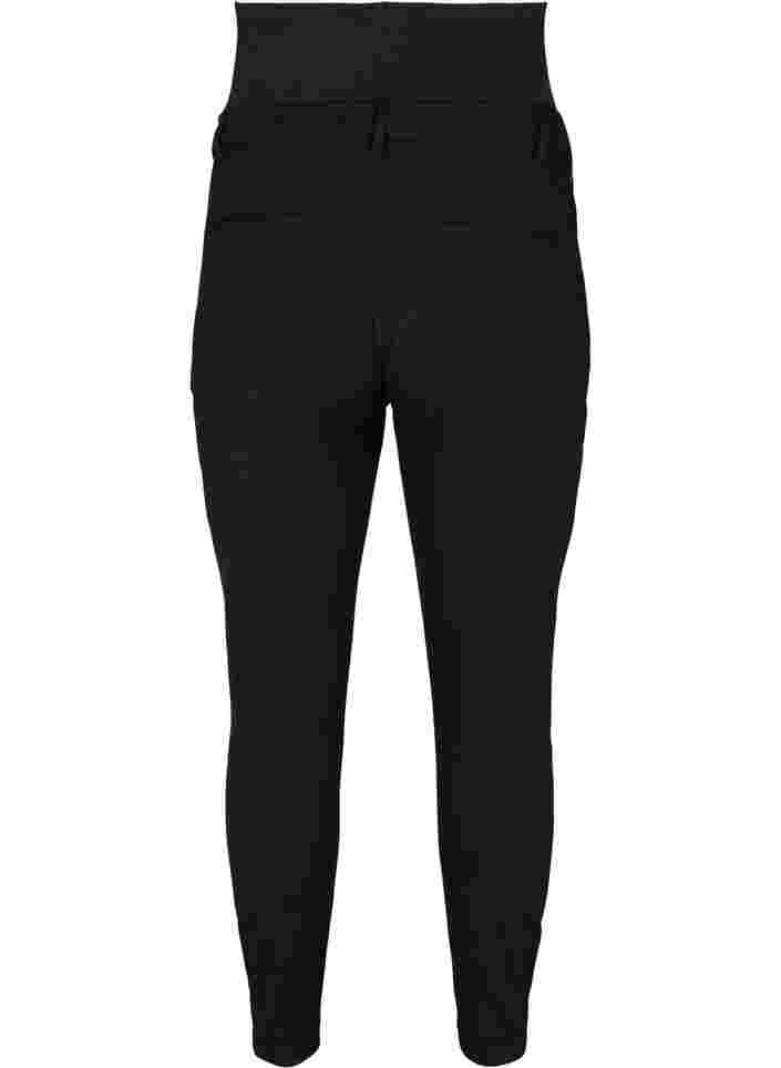 Schwangerschafts-Maddison-Hose mit Reißverschluss, Black, Packshot image number 1