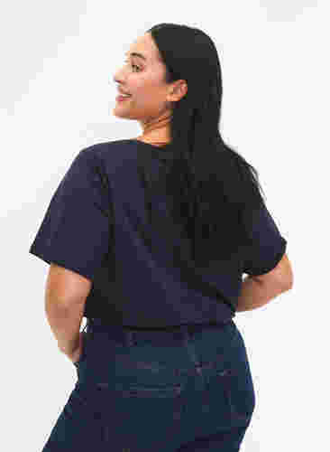 FLASH - T-Shirt mit Motiv, Navy Blazer, Model image number 1