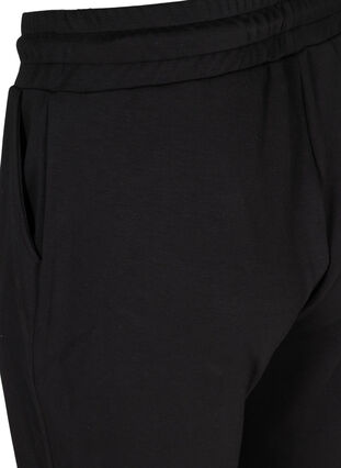 Sweatpants mit Taschen und Kordelzug, Black, Packshot image number 3