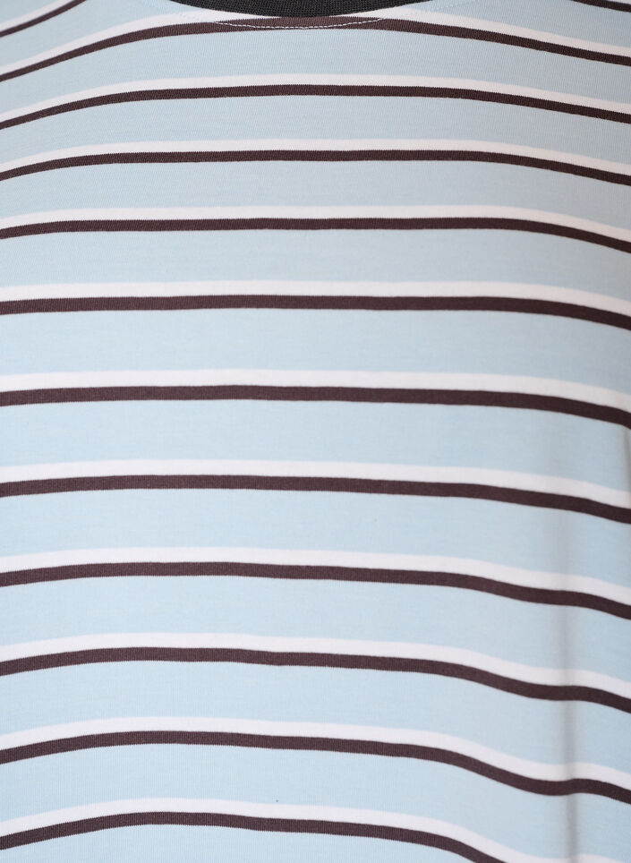 Basic T-Shirt mit langen &Auml;rmeln, Blau, Packshot image number 2