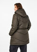 Wasserabweisende Steckenjacke mit Kapuze, Braun, Model image number 2