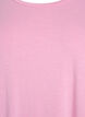 Lockeres T-Shirt mit Rundhalsausschnitt, Pink, Packshot image number 2