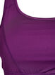 Sport-BH mit Racerback, Lila, Packshot image number 2