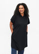 Sweatshirtkleid mit kurzen Ärmeln aus Modal-Mix, Schwarz, Model image number 0