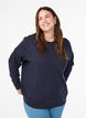 FLASH - Sweatshirt mit Rundhalsausschnitt, Blau, Model image number 0