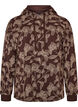Hoodie mit All-over-Print, Braun, Packshot image number 0