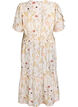Gebl&uuml;mtes Midi-Kleid in A-Linienform, Beige, Packshot image number 1