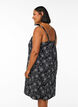 Midi-Tr&auml;gerkleid aus Bio-Baumwolle., Schwarz, Model image number 2