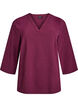FLASH - Bluse mit 3/4-Ärmeln, Dunkles Bordeaux, Packshot image number 0