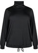 Trainingstop mit hohem Kragen, Black, Packshot image number 0