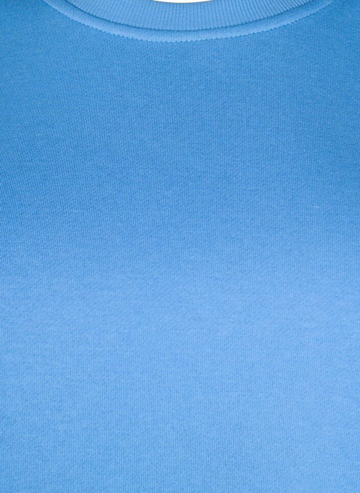 Sweatshirt mit aufgestickten Cut-Outs, Della Robbia Blue, Packshot image number 2