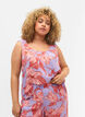Ärmelloses Top aus Viskose, Lavender Flower, Model image number 0