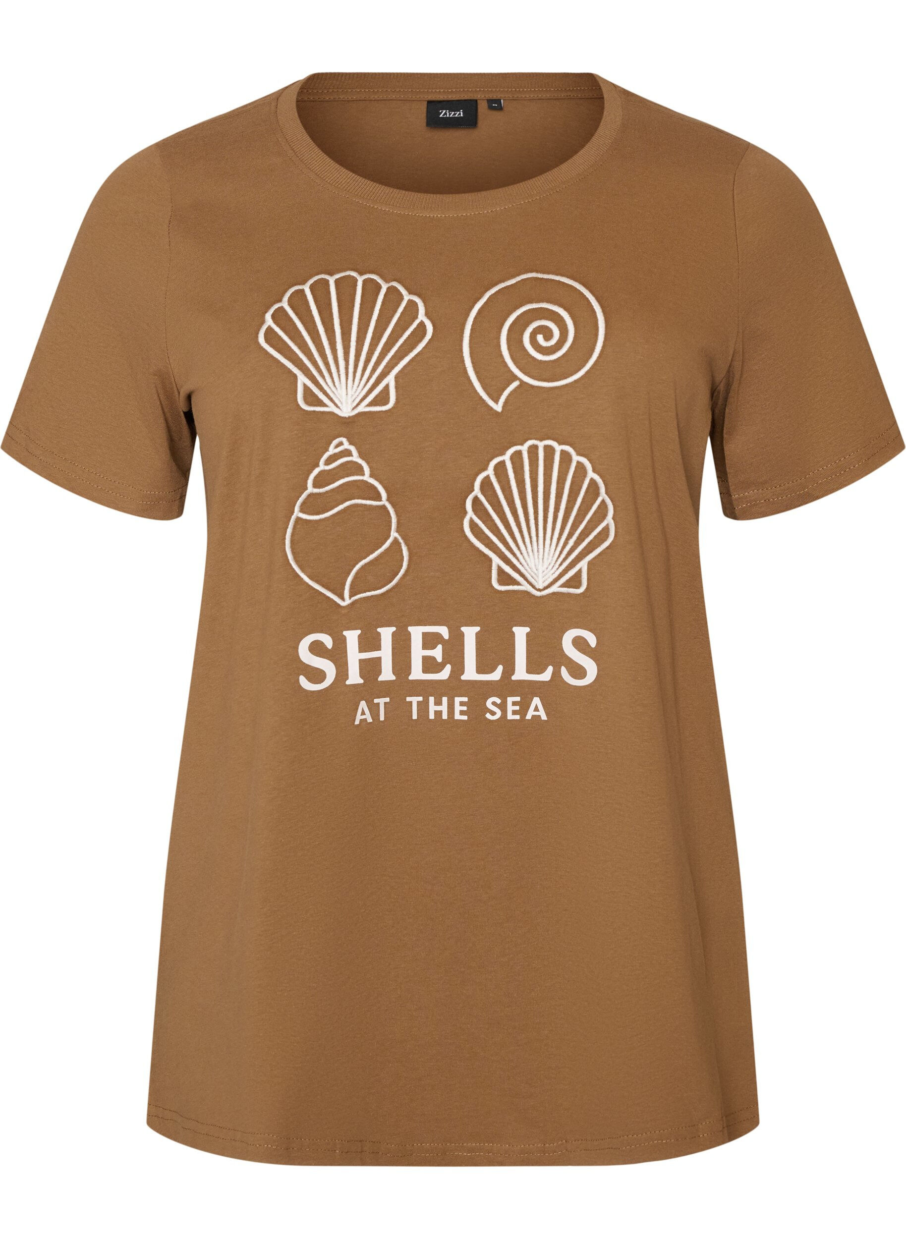 T-Shirt aus Baumwolle mit Print