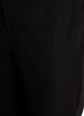 Hose mit Taschen und geraden Beinen, Schwarz, Packshot image number 3