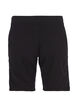 Lockere Shorts aus Baumwolle mit Taschen, Schwarz, Packshot image number 1