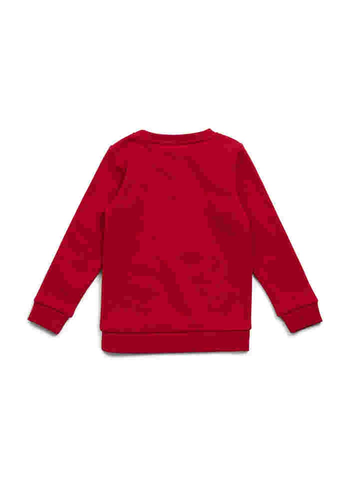 Weihnachts-Sweatshirt für Kinder, Tango Red Merry XMAS, Packshot image number 1