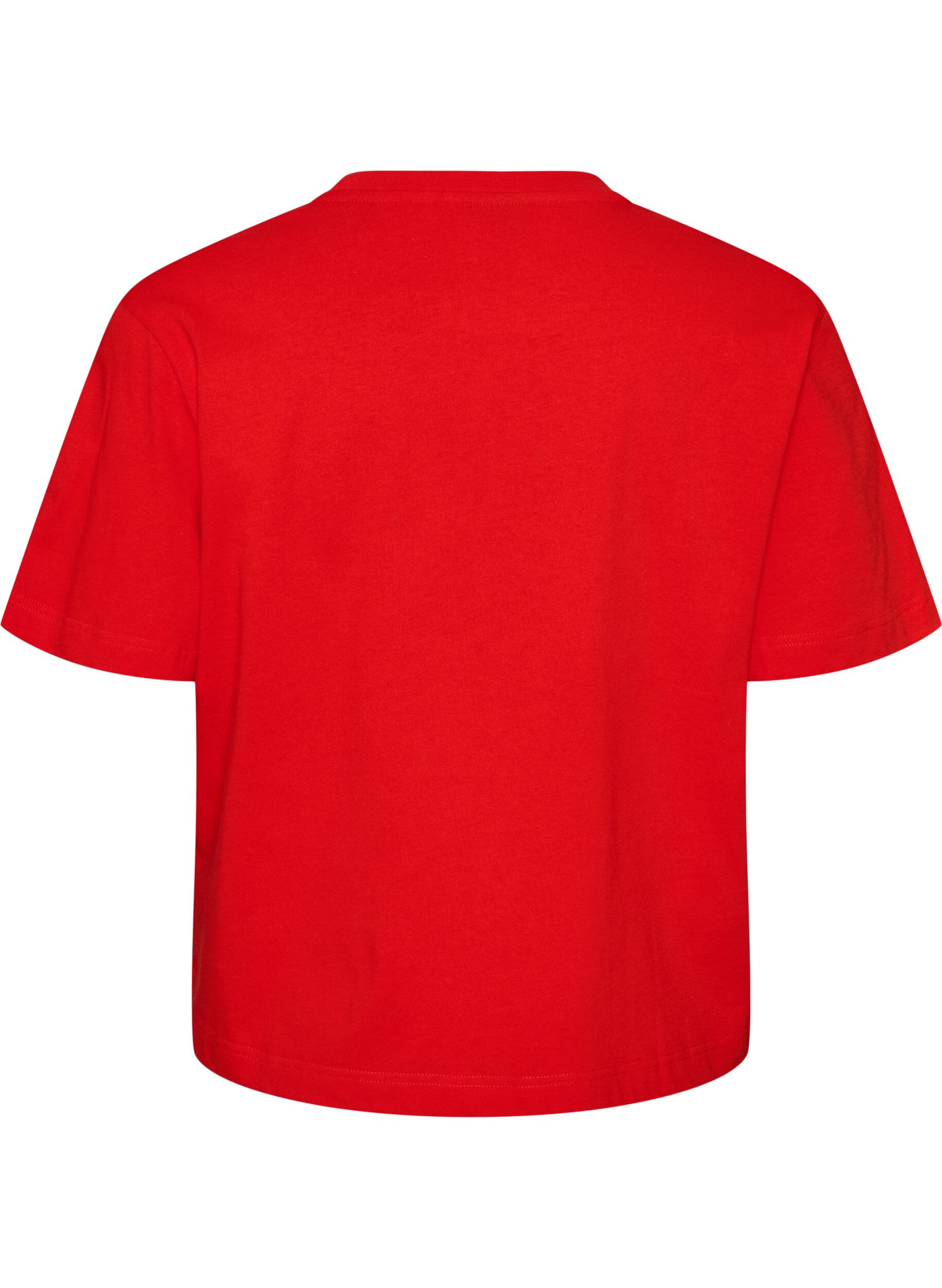 ZizziKastiges T-Shirt aus Baumwolle, 0942, Packshot image number 1