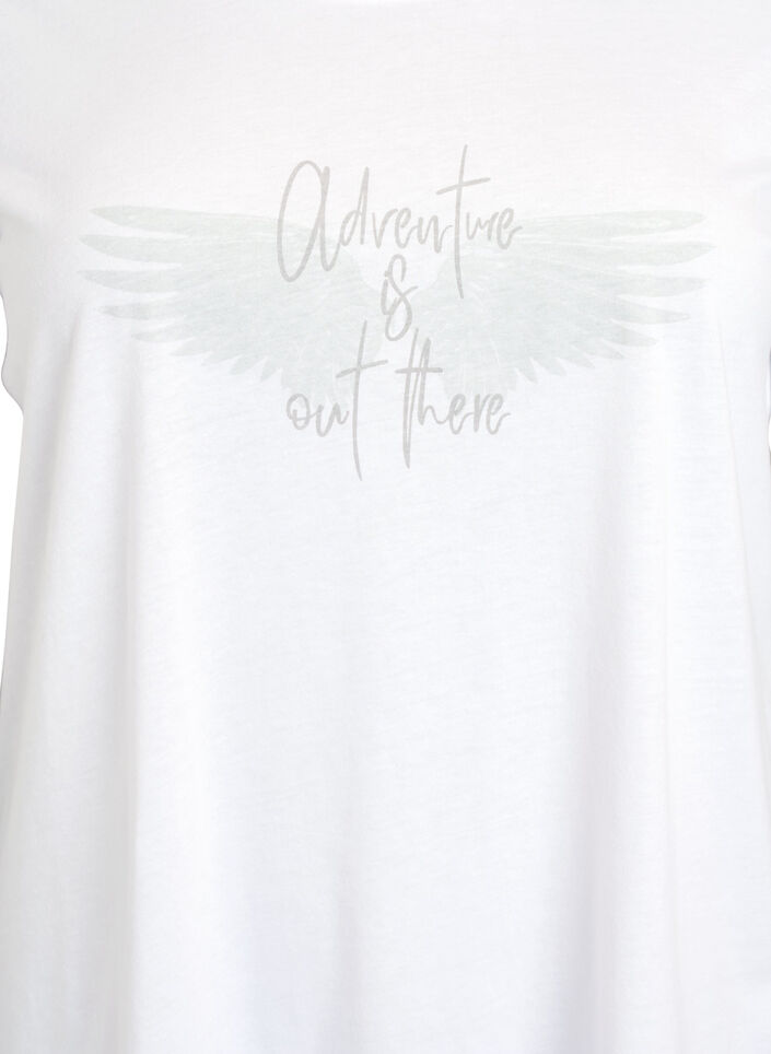 FLASH - T-Shirt mit Print, Weiß, Packshot image number 2