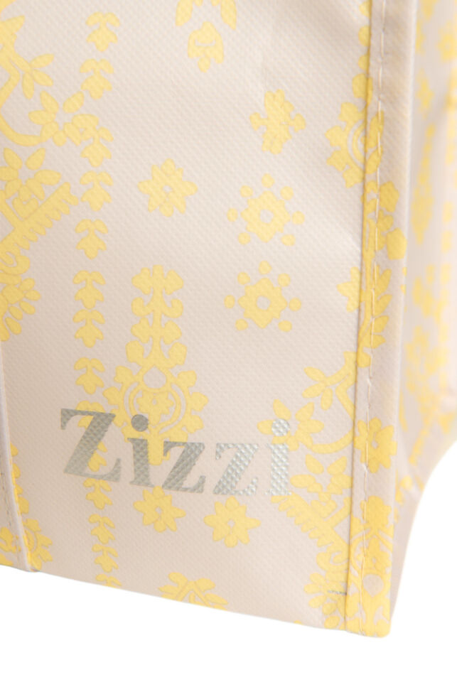 Einkaufstasche mit Rei&szlig;verschluss, Grau, Packshot image number 2
