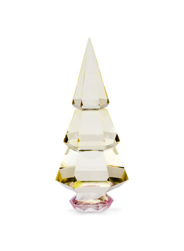 Weihnachtsbaum aus Kristallglas, Yellow, Packshot image number 0
