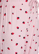 Pyjamahose aus weichem Jersey mit hoher Taille und Frucht-Print, Rot, Packshot image number 2