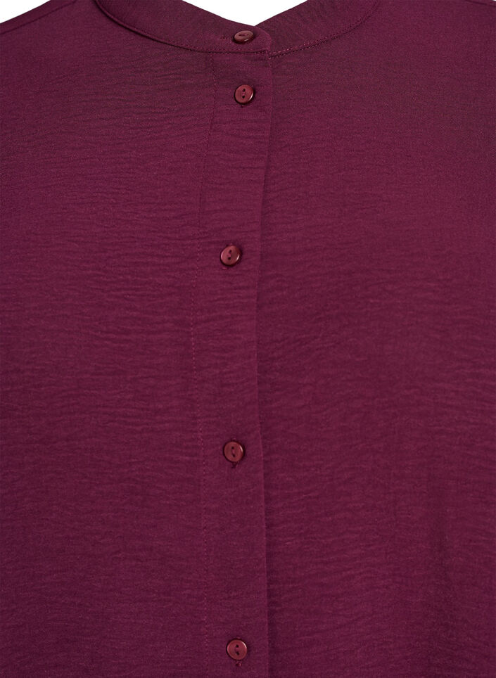 Tunika mit 3/4-&Auml;rmeln, Rot, Packshot image number 2