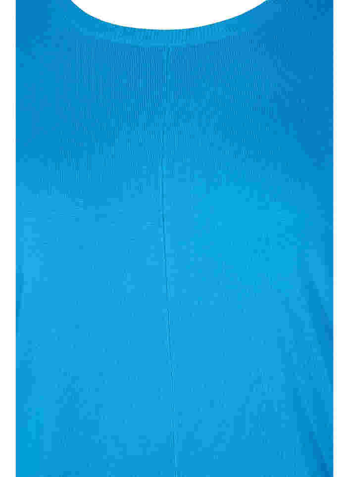 Strick-Tunika aus Viskosemischung, Malibu Blue, Packshot image number 2