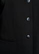 Blazer mit V-Ausschnitt und Knopfverschluss, Schwarz, Packshot image number 2