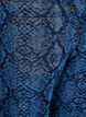 Emily Jeans mit Schlangenprint, Blau, Packshot image number 3