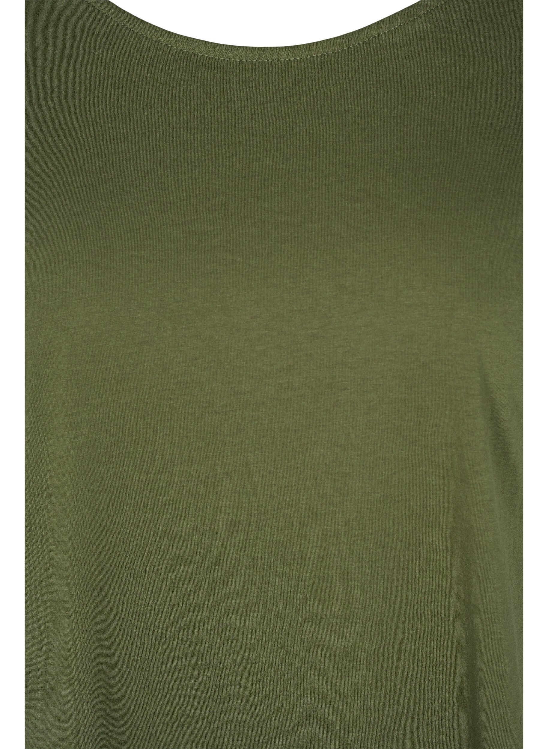 Zizzi T-Shirt, Ivy Green, Packshot image number 2