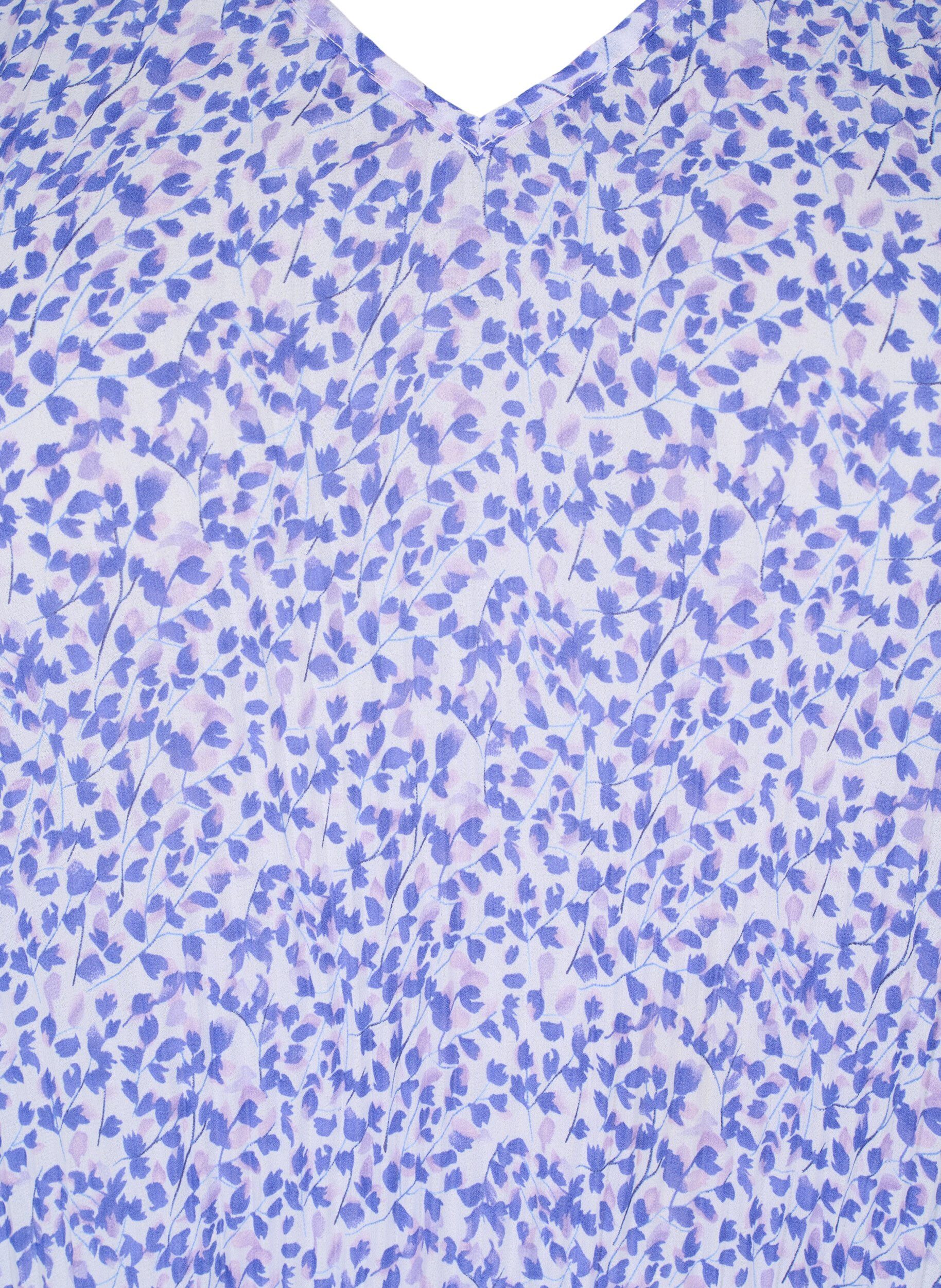 Zizzi  Plisseebluse mit Blumenmuster, Small Flower AOP, Packshot image number 2