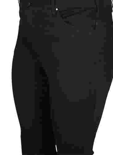Ellen Bootcut Jeans mit hoher Taille, Black, Packshot image number 2