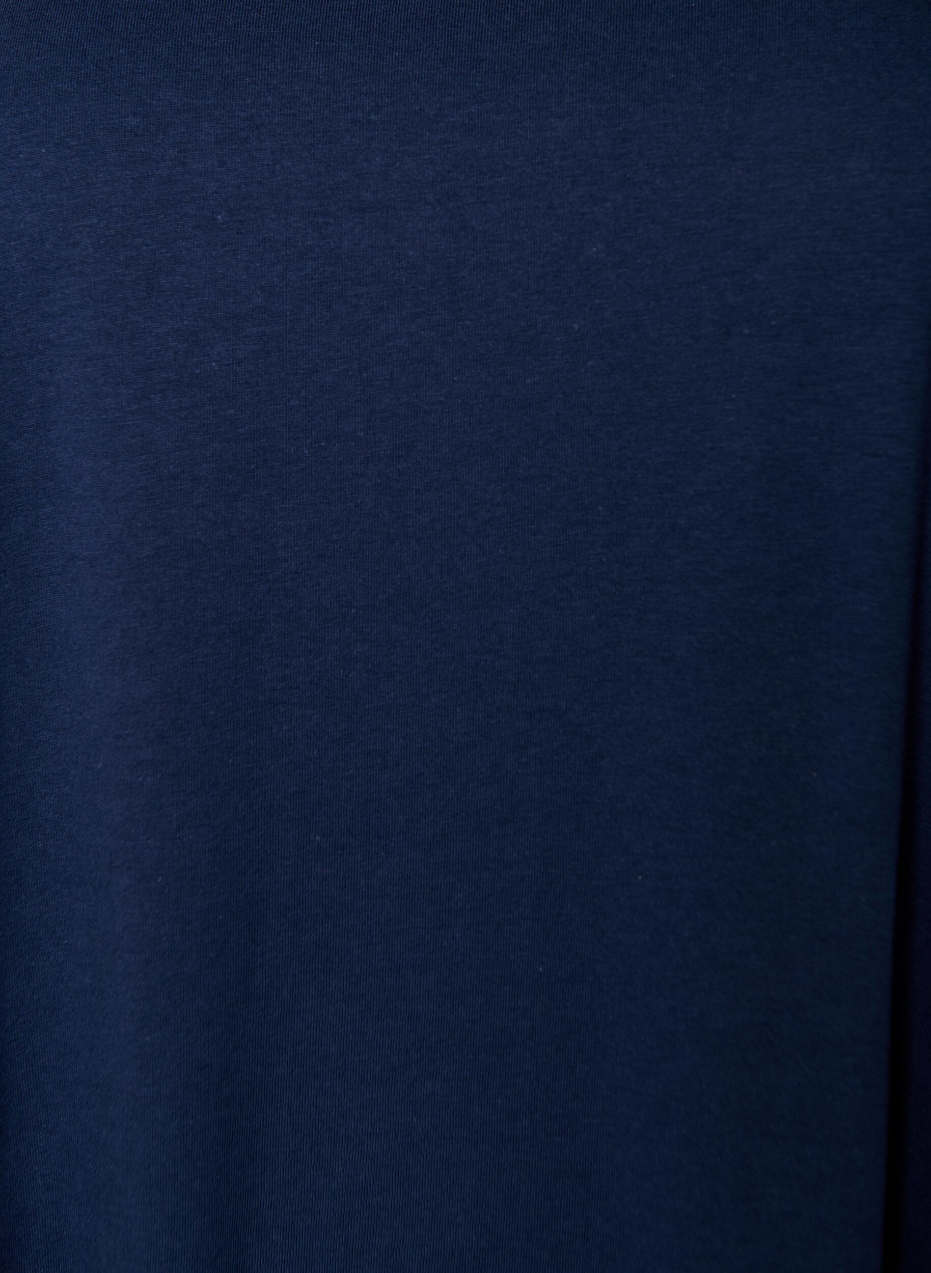 Zizzi &Auml;rmelloses Kleid in A-Linie, Blau, Packshot image number 2