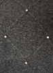 Bluse aus Strick mit Strasssteinen und Rautenmuster, Grau, Packshot image number 2