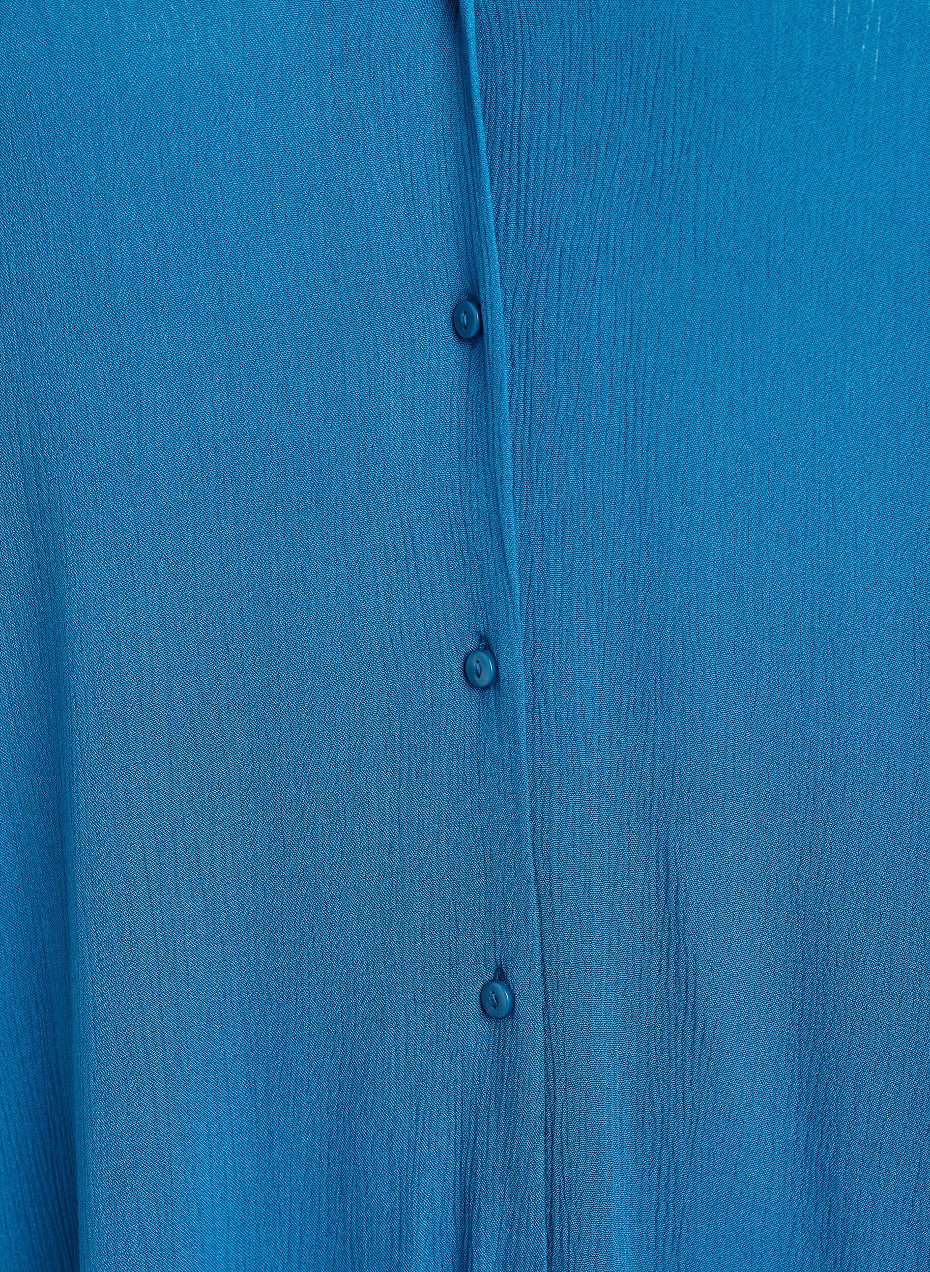 Zizzi Kaftan-Strandkleid mit Kn&ouml;pfen, Blau, Packshot image number 2