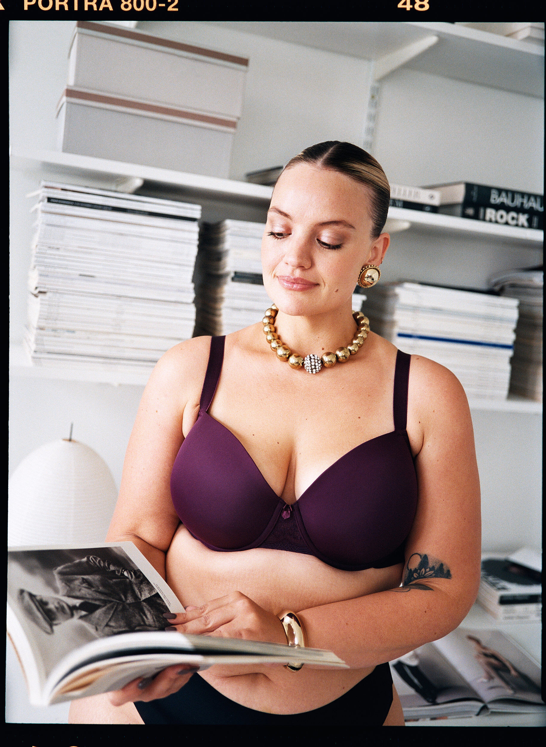 Vorgeformter BH mit Mesh