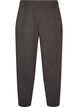 Hose aus Jersey mit Barrel Fit und hoher Taille, Grau, Packshot image number 0