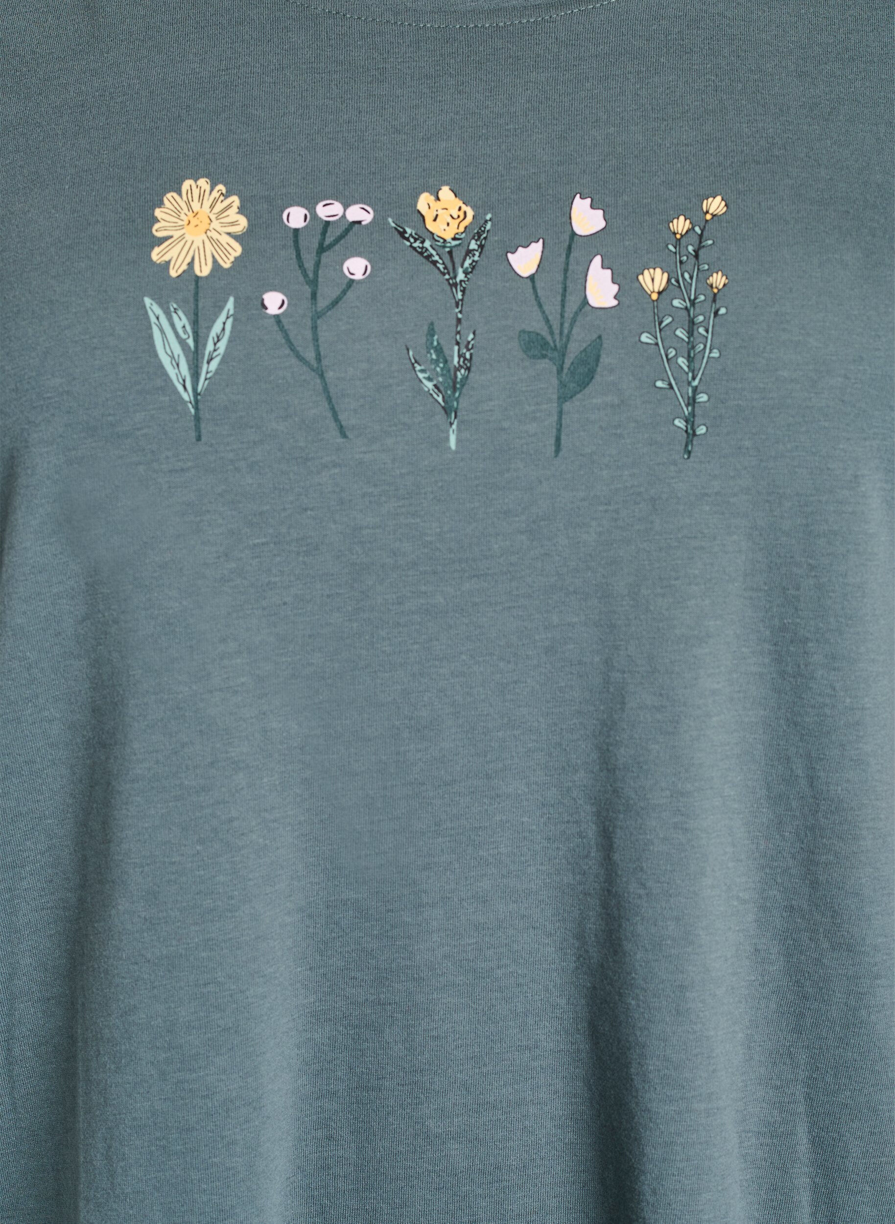 Zizzi FLASH - T-Shirt mit Print, Gr&uuml;n, Packshot image number 2