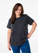 T-Shirt aus Bio-Baumwolle mit coolem Print, Grau, Model image number 0