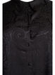 Bluse mit Ton-in-Ton Paisleymuster, Schwarz, Packshot image number 2
