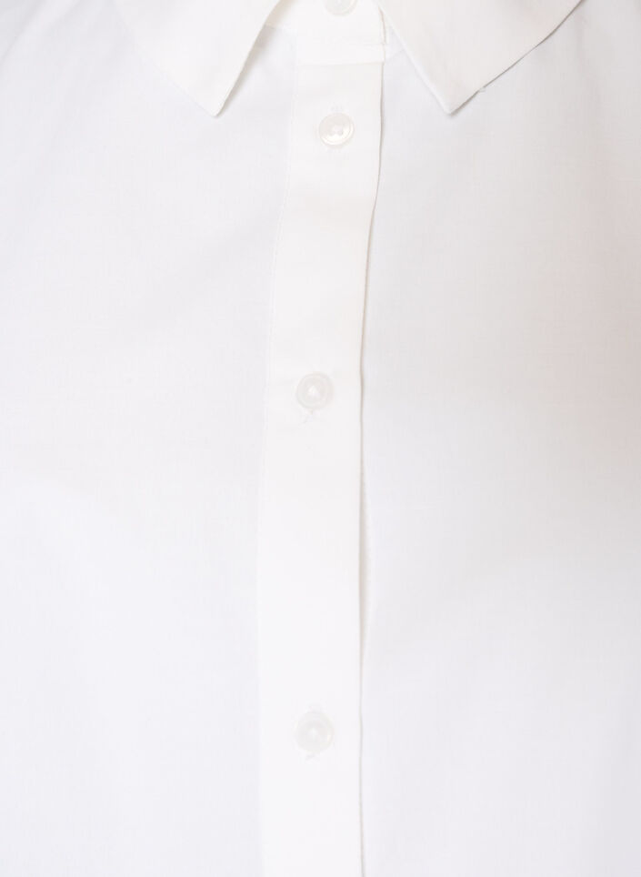 Lockere Bluse mit breiter Spitze, Wei&szlig;, Packshot image number 2