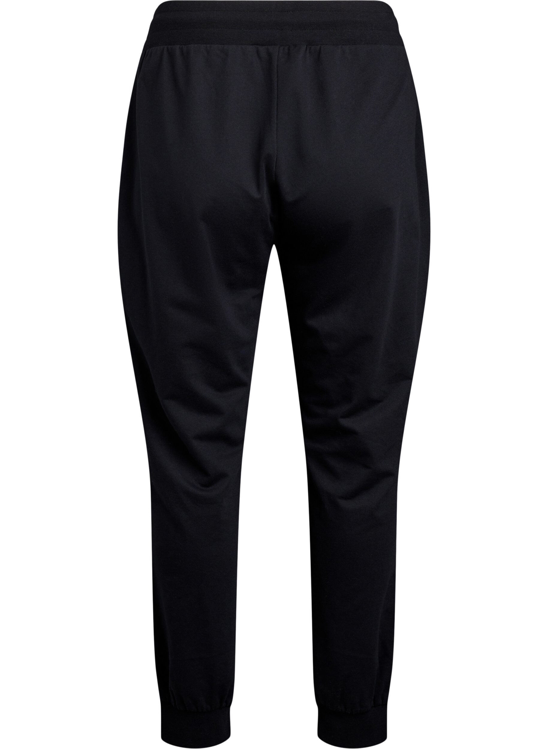 ZizziLockere Trainingshose mit Taschen, Schwarz, Packshot image number 1