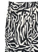 Langer Rock mit Zebraprint, Black w. White Zebra, Packshot image number 2