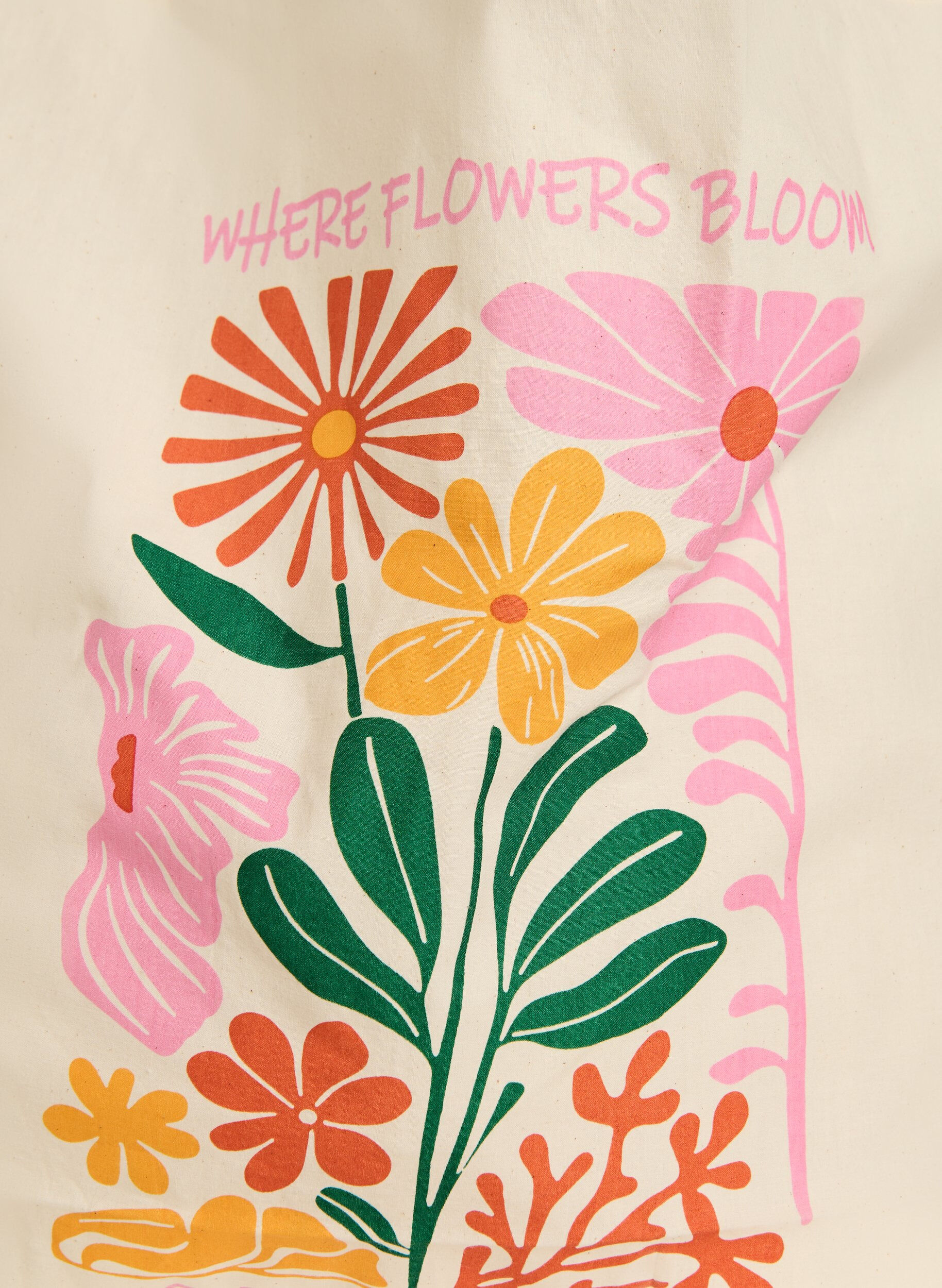 ZizziTote Bag mit Print, Pink, Packshot image number 2