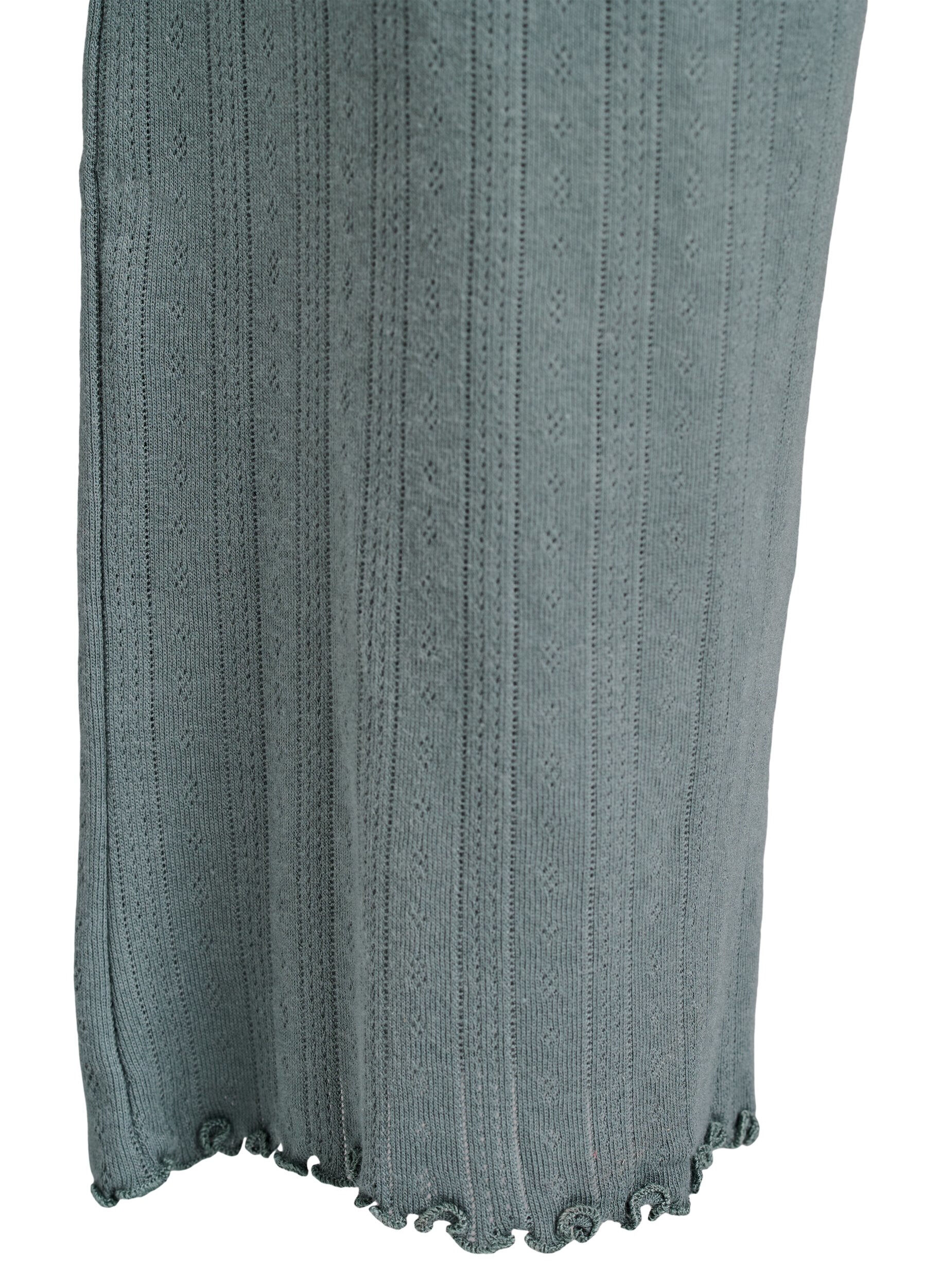 Zizzi Nachthose aus Baumwolle, Gr&uuml;n, Packshot image number 3