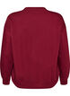 Sweatshirt mit Textaufdruck, Rot, Packshot image number 1